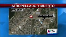Muere adolescente atropellado