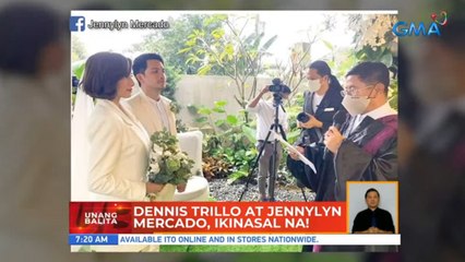 Dennis Trillo at Jennylyn Mercado, ikinasal na! | UB