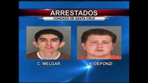 Detienen a dos ladrones en Santa Cruz