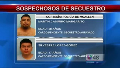 Dos Sujetos Bajo Detencion Por Secuestr