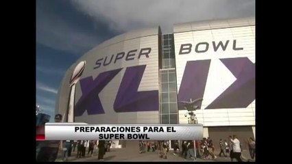 Preparaciones para el Super Bowl
