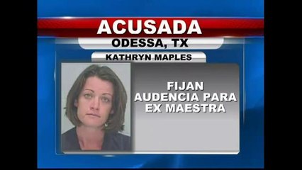 Fijan audiencia para exmaestra