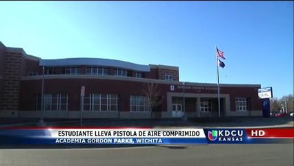 Estudiante de Wichita lleva arma a su escuela