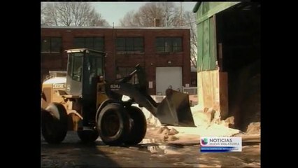 Remoción de nieve en Lawrence
