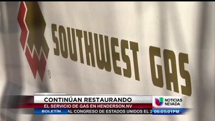 Familias siguen sin gas en Henderson