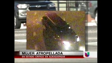 Buscan a conductor que huyó tras atropellar a una mujer