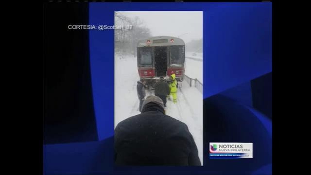 Incidente en la linea roja del MBTA