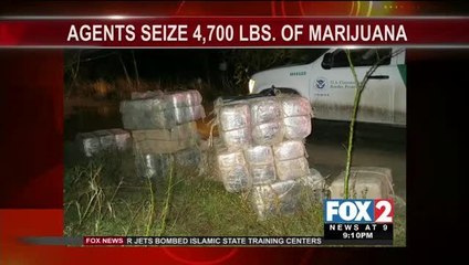 Border Patrol Seize Millions of Dollars Worth of Marijuana over Four-Day Span