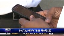 Digital Privacy Bill Proposed For California
