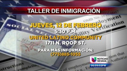 Foro comunitario sobre inmigración en Carson City