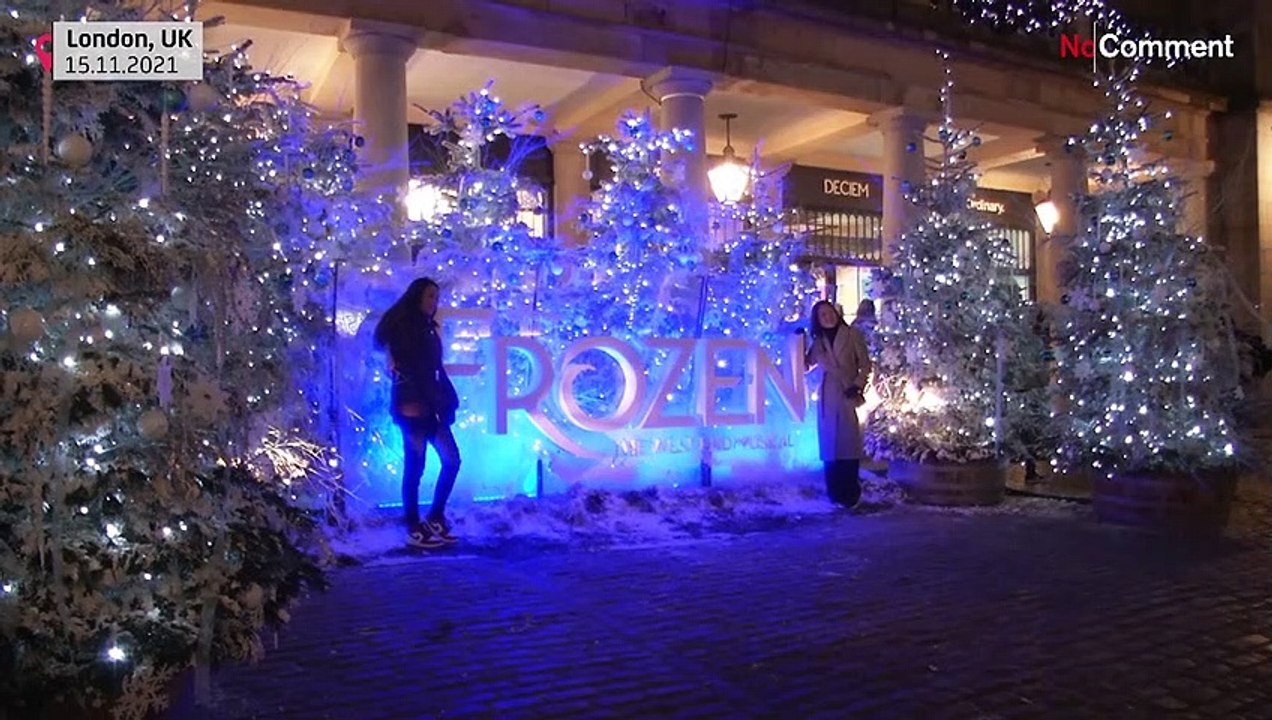 London jetzt festlich beleuchtet