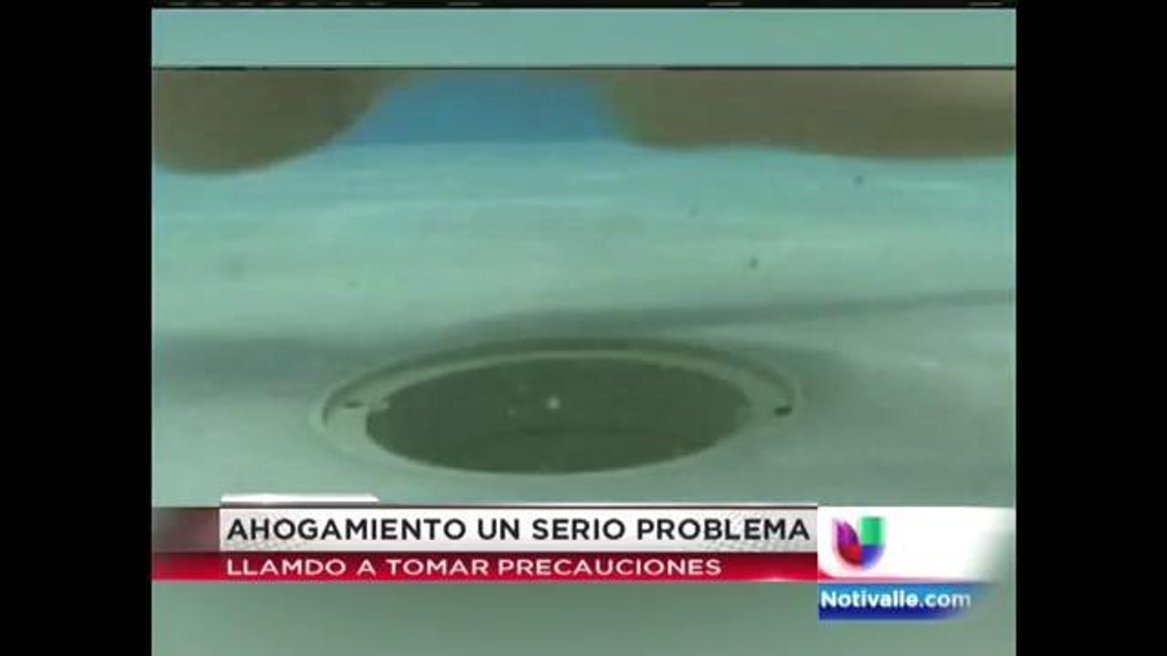 Ahogamiento un serio problema