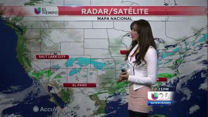 Pronóstico del tiempo Febrero 22, 2015  10pm