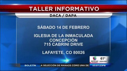 Taller Informativo DACA y DAPA