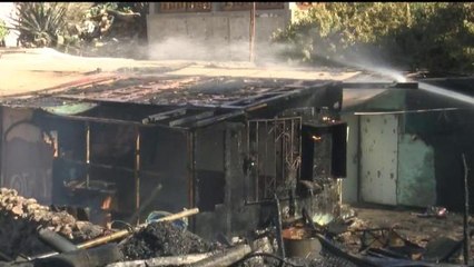 Voraz incendio en TJ deja a cuatro familias sin hogar