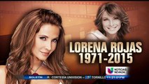Falleció Lorena Rojas