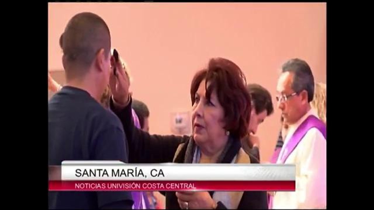 Miércoles de Ceniza en Santa María