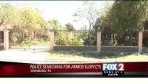 Officers Searching for Armed Suspects