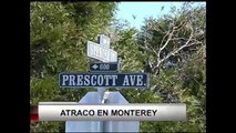 Buscan a sospechoso de asalto en Monterey