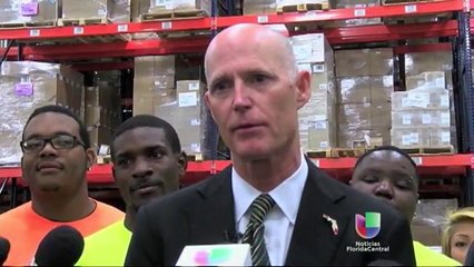 Rick Scott Visita St. Petersburg