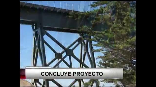 Culminan proyecto millonario de puente en el Condado de Santa Cruz