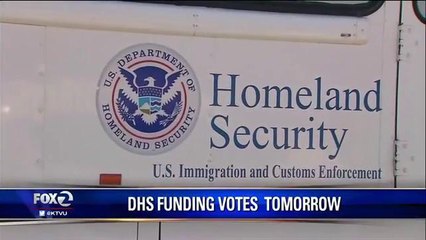 Homeland Security Funding Vote Set For Friday