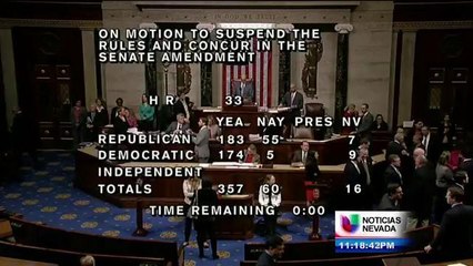 Apuraban fondos para el Departamento de Seguridad Nacional