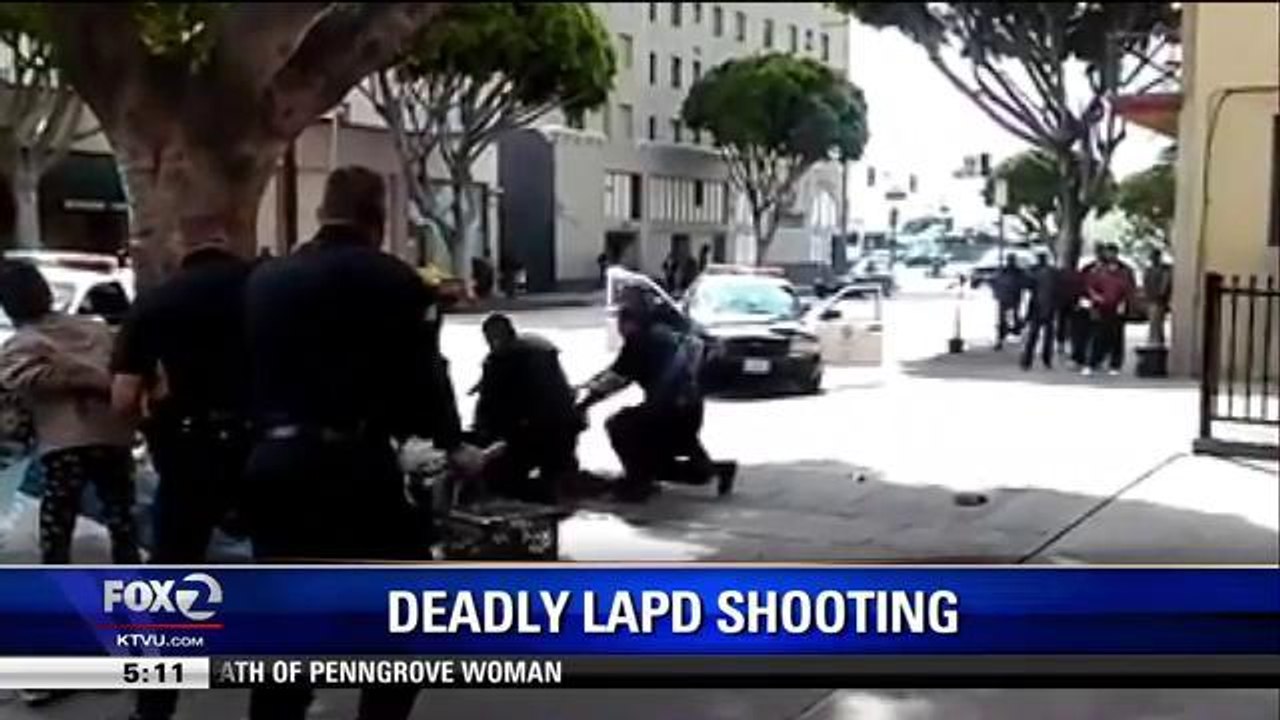 LAPD Fatally Shoot Homeless Man