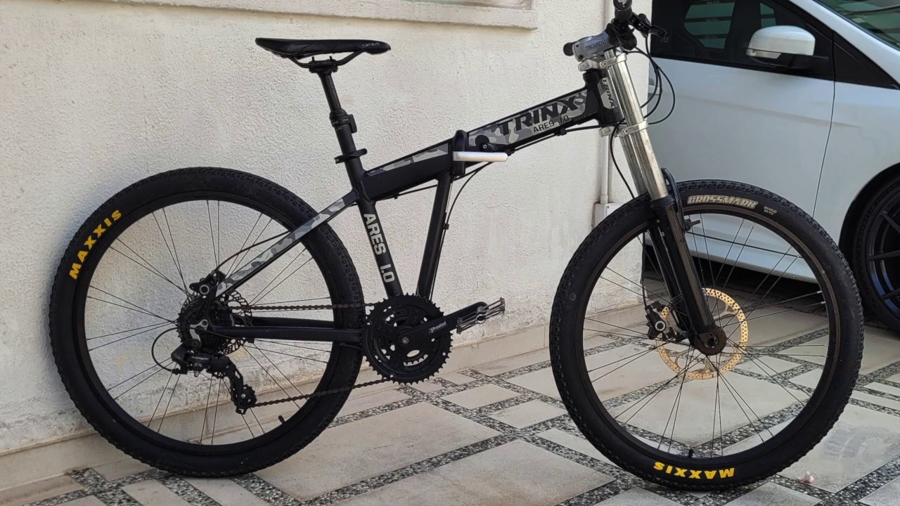 【Bike Check】FOLDABLE DOWNHILL HARDTAIL BUILD!  |  TrinX ARES 1.0  |  ENLUN Tuning™