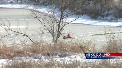 Joven de Wichita fallece depués de caerse dentro del lago congelado