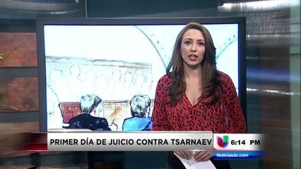 Da inicio el juicio de Zokhar Tsarnaev