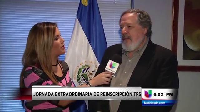 Embajada y consulados salvadoreños se preparan para el cierre de reinscripción del TPS