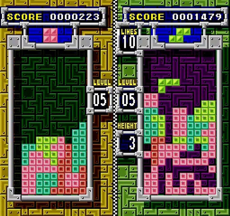 Tetris & Dr. Mario online multiplayer - snes