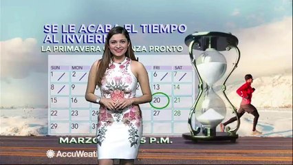 Avance de las condiciones del tiempo