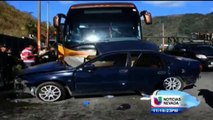 Autobús de la Banda EL Limón sufre accidente y deja 3 muertos