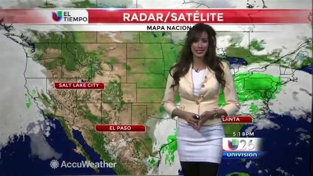 Pronóstico del tiempo Marzo 10, 2015 5pm con Adriana Valles