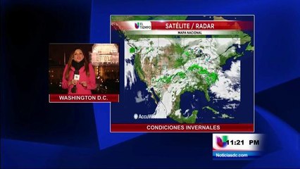 Condiciones invernales predominaran durante el primer día de la primavera