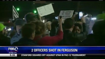 2 Officers Shot In Ferguson