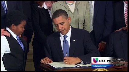 Se cumplen 5 años desde que el Presidente Obama firmara el acta del seguro de salud asequible “Obama