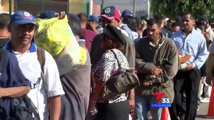 Buscan estrategias de apoyo para migrantes desalojados