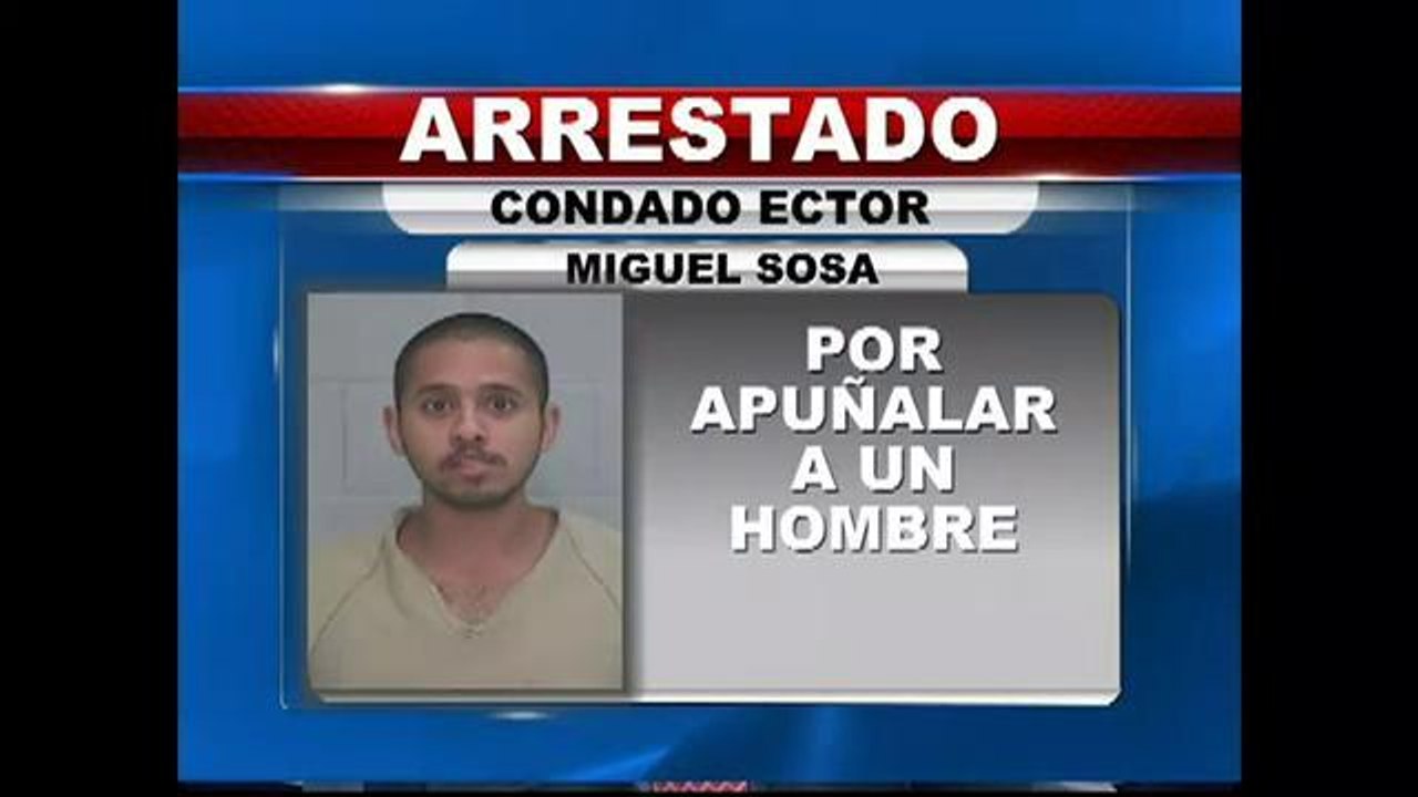 Lo arrestan por apuñalar a un hombre