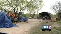 Family Left Homeless after Fire Robbed