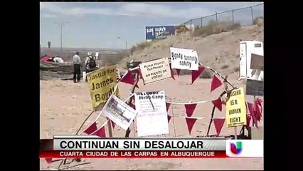 Continúan ocupando ciudad de las carpas pese a orden de desalojo