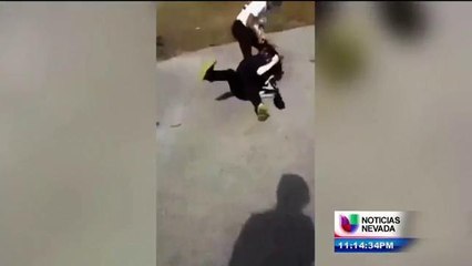 Dos menores se pelean