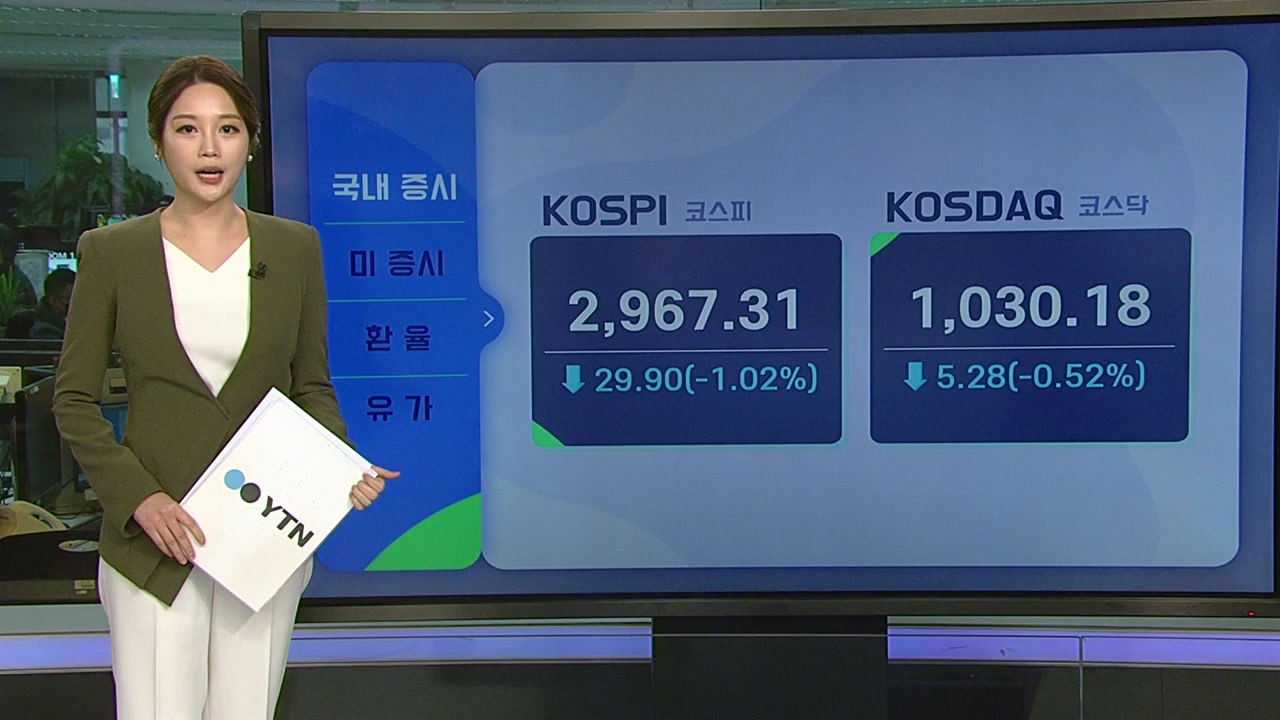[오늘의 경제지표] 기관·외국인 '팔자'...후퇴하는 국내 증시 / YTN