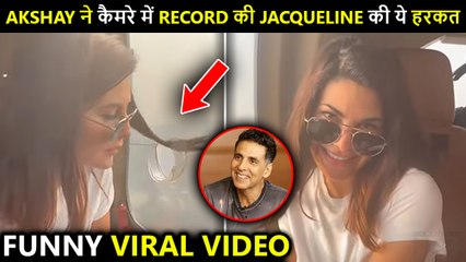 Akshay Kumar Shares Most FUNNY Video Of Jacqueline Fernandez Mid Air In Helicopter