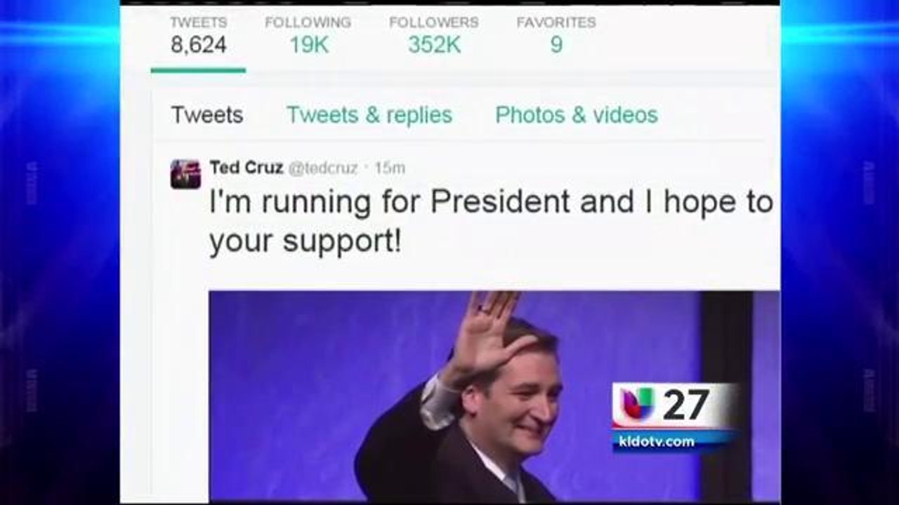 Senador Cruz Anuncia Candidatura Presidencial