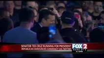 Texas Senator Ted Cruz Announces Presidential Bid
