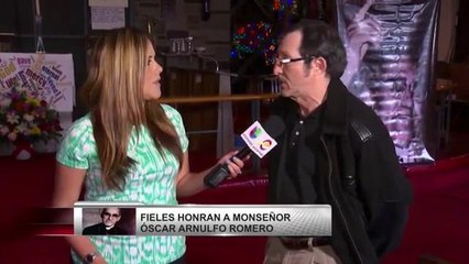 Fieles honran a Monseñor Óscar A. Romero