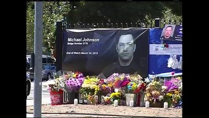 Rinden tributo a oficial caído